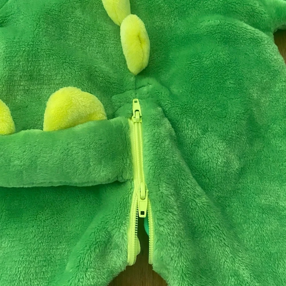 Green Dinosaur Baby Costume